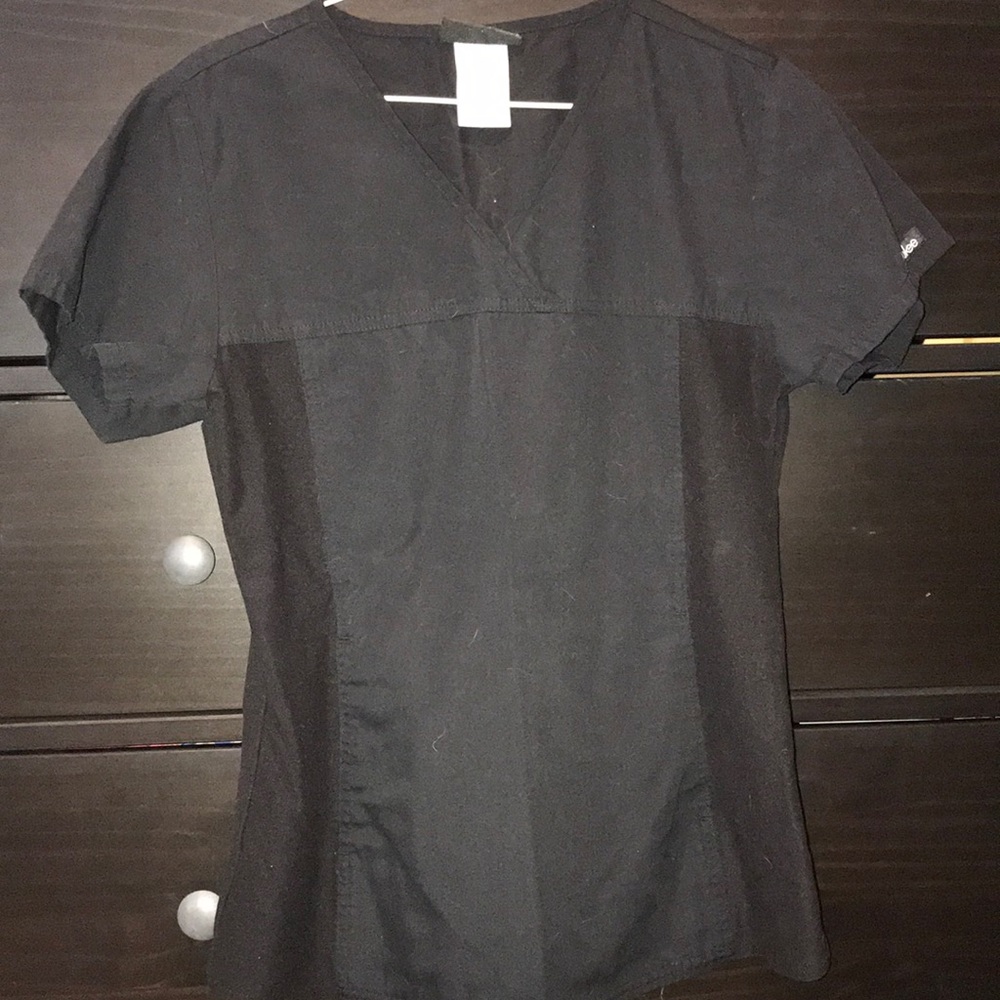 Black Cherokee Scrub Set w/2 Tops